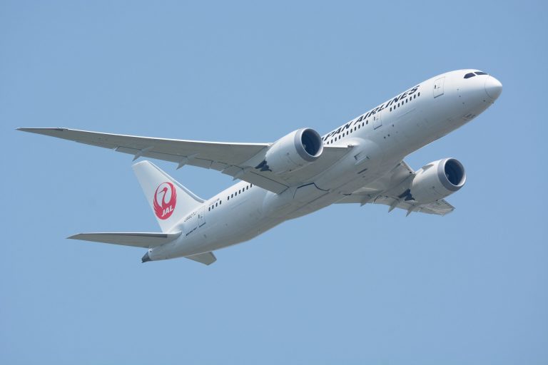 日本航空のボーイング787型機