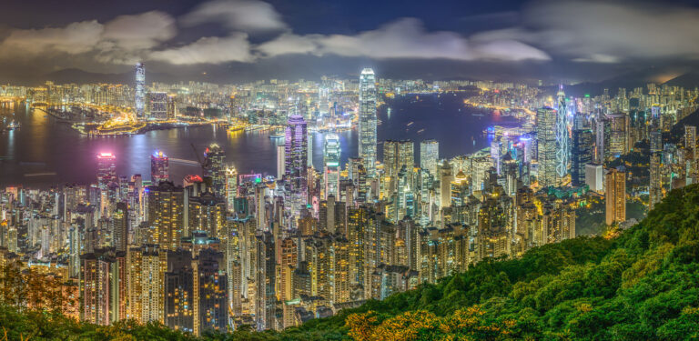 香港の夜景