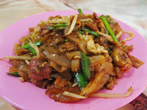 ペナン名物の焼きそば、チャークイティオ