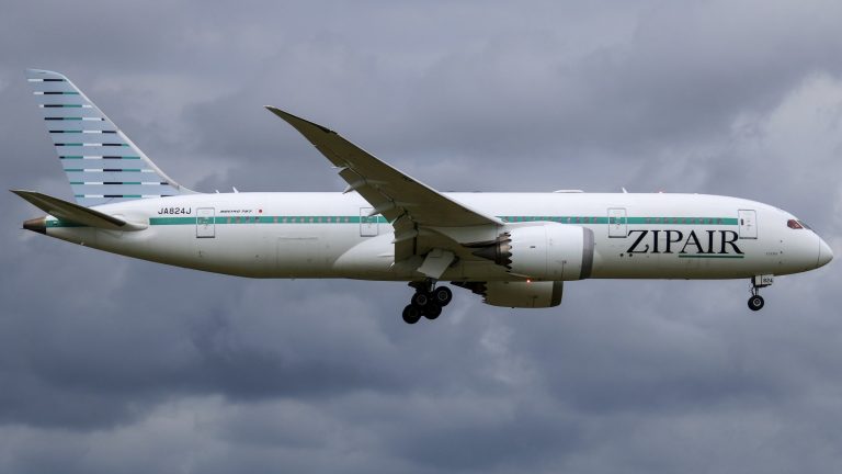 ZIPAIR International Fares from JPY 15,000 One Way