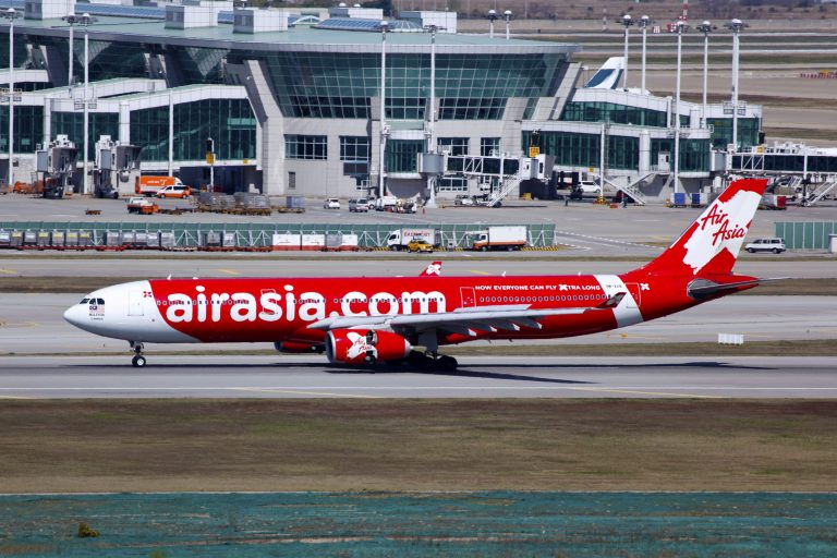 AirAsia X Airbus A330-300 9M-XXB in the red AirAsia livery