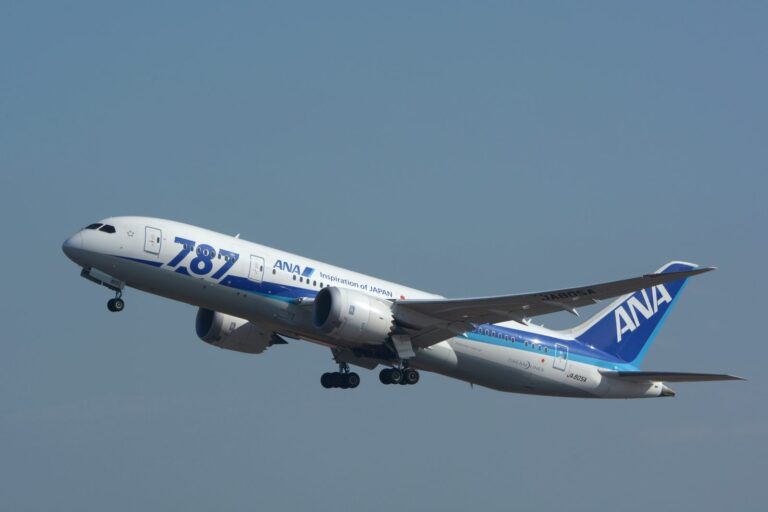 All Nippon Airways Boeing 787 aircraft