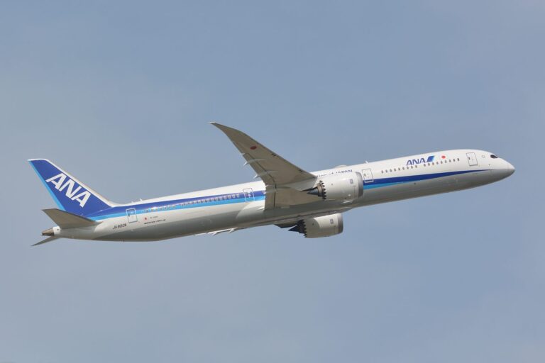 ANAのボーイング787型機