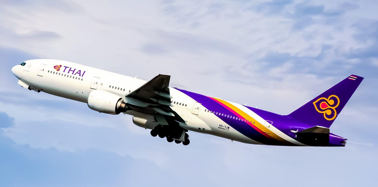タイ国際航空の燃油代が9月改定で片道125ドルに|往復110ドル値下げ 1 タイ国際航空のボーイング777型旅客機(CC BY-SA 4.0 / Photo by Md Shaifuzzaman Ayon)